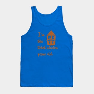 DAP Ticket Window Tank Top